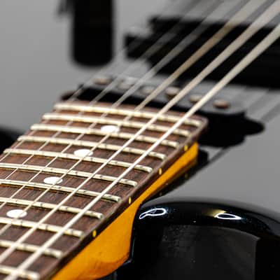 Charvel Model 3DR MIJ Body (Late 1980s) – Black – Rare Super Strat w/ Original Jackson JT6 Tremolo & Swapped Charvel Neck image 7