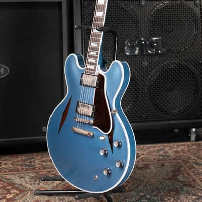 Gibson Custom Shop 1959 ES-355 Diamond Semi-Hollow VOS Electric Guitar - Pelham Blue with Hardshell Case image 16