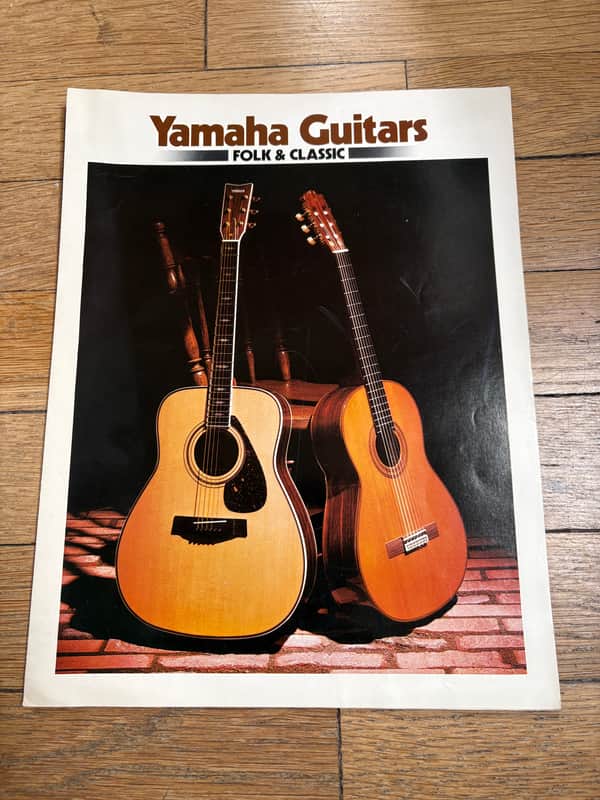 Yamaha Guitar Catalog