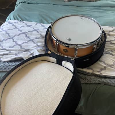 Gretsch USA Custom 5x14 Ridgeland Snare drum including 5.5x14 protection racket gig bag image 14