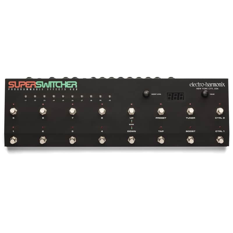 New Electro-Harmonix EHX Super Switcher Programmable Effects Hub Pedal! image 1