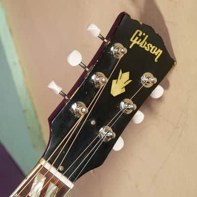 1965 Gibson Country Western SJN Dreadnought Guitar (VIDEO! Fresh Work, Ready) image 3