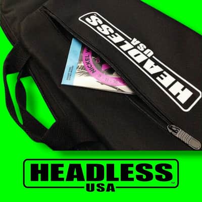 Steinberger Guitar Narrow Gig Bag by HeadlessUSA (Fits GL, GP, Spirit, & Hohner G3T) image 8