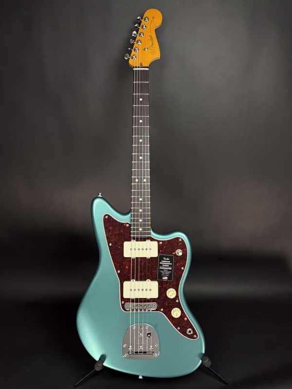 Fender American Professional Classic Jazzmaster - Faded Sherwood Green Metallic image 1