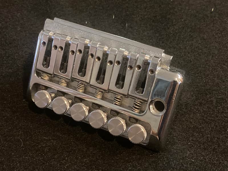 Schecter NOS fine tune tremolo 1985-86 - chrome image 1