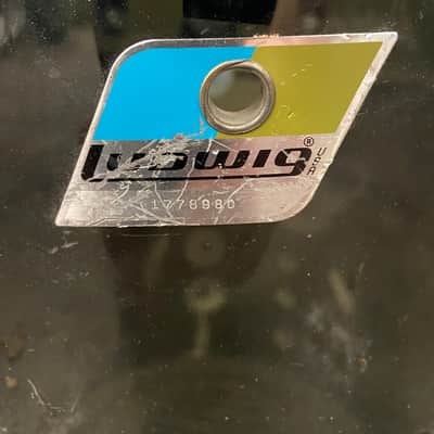 1970s Ludwig Vistalite Black Smoke Kit 12/13/16/22" image 6
