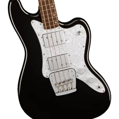 Squier Paranormal Rascal (Metallic Black) - 4-String Electric Bass image 3