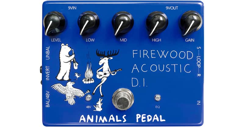 Animals Pedal Firewood Acoustic DI image 1