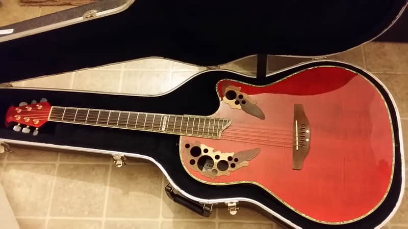 ち*り様 【ヴィンテージ】Ovation セレブリティ Model No. CP Ovation Celebrity CP 2003 Limited Edition Electric Acoustic Guitar