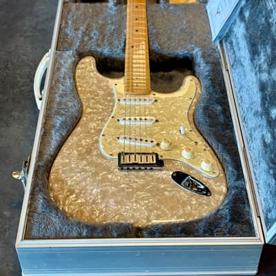 Fender Custom Shop Moto Stratocaster with Amp and Case 1995 - 1997 - White Moto image 7