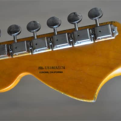 American Fender Stratocaster Relic Custom Gold Sparkle HSS Texas Specials image 18