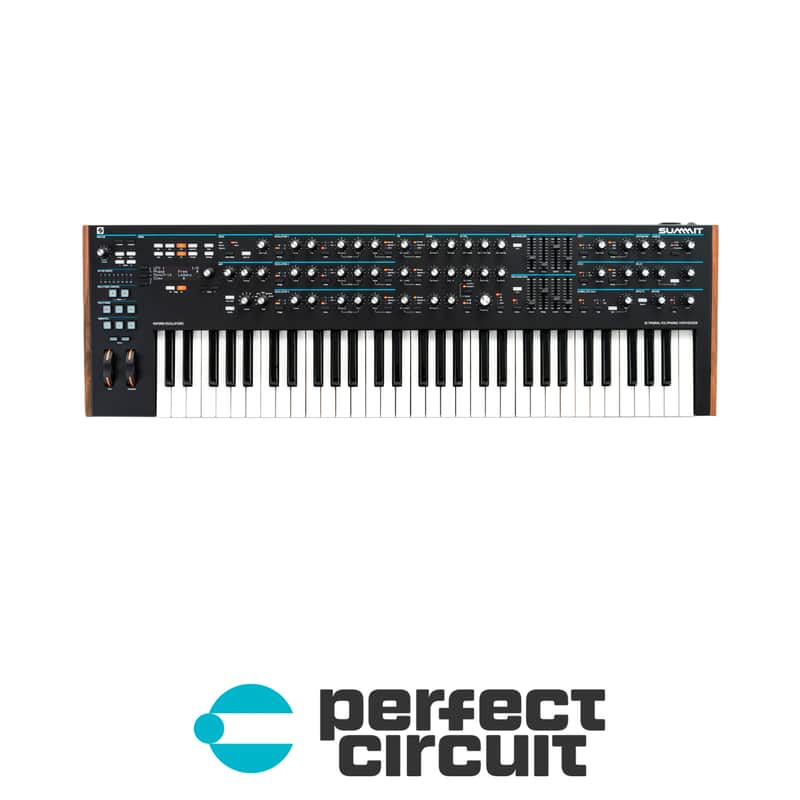 Novation Summit Bi-Timbral Polyphonic Hybrid Keyboard Synthesizer image 1