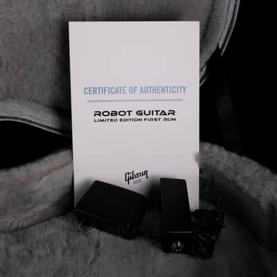 Pre-Owned 2007 Gibson Les Paul Robot Guitar Limited Edition 1st Run Blue Silver Burst With OHSC image 16