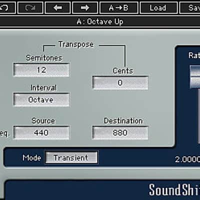 Waves SoundShifter Time and Pitch Shifter image 3