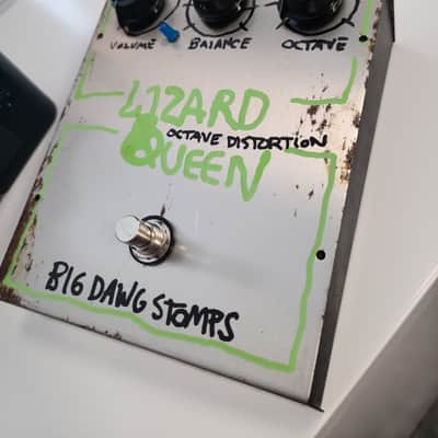 BIG DAWG STOMPS Custom Shop master built Lizard Queen Octave Distortion 2023 - Relic image 1