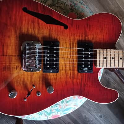 2005 G&L USA ASAT Semi Hollow - Cherryburst 6.5lbs image 12
