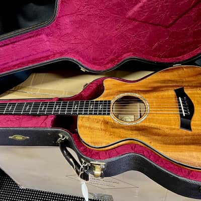 Taylor Spring Limited Edition 12-Fret Grand Concert Acoustic-Electric Guitar 2010 - Natural image 4