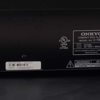 ONKYO C-7030 192 kHz 24 bit CD Player image 8