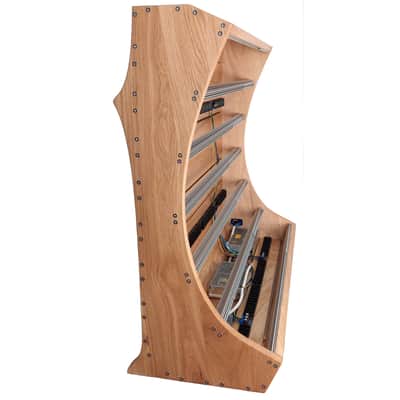 18U / 196hp Eurorack case MARIZILLA • Dark oak • Rails + M3 nuts • Powered image 8