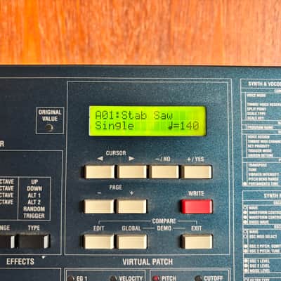 KORG MS2000 Virtual Analog Modeling Synthesizer w/ power supply image 4