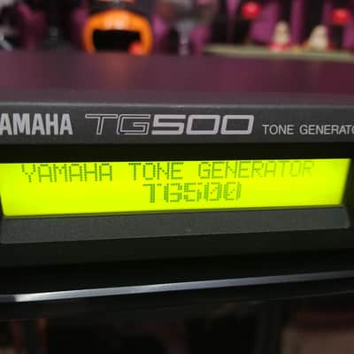 YAMAHA TG500 TONE GENERATOR 1990s ( SY85 AWM2 64 POLYPHONY ) RACK MODULE SYNTH image 2