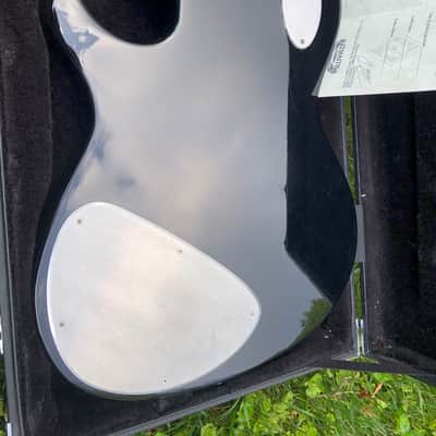 Zemaitis Greco Disc Front GZ-3200DF Ronnie Wood 2006 - Black image 8