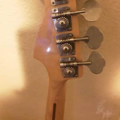 Fender Precision Duck Dunn Signature Bass 1998 Candy Apple Red image 8