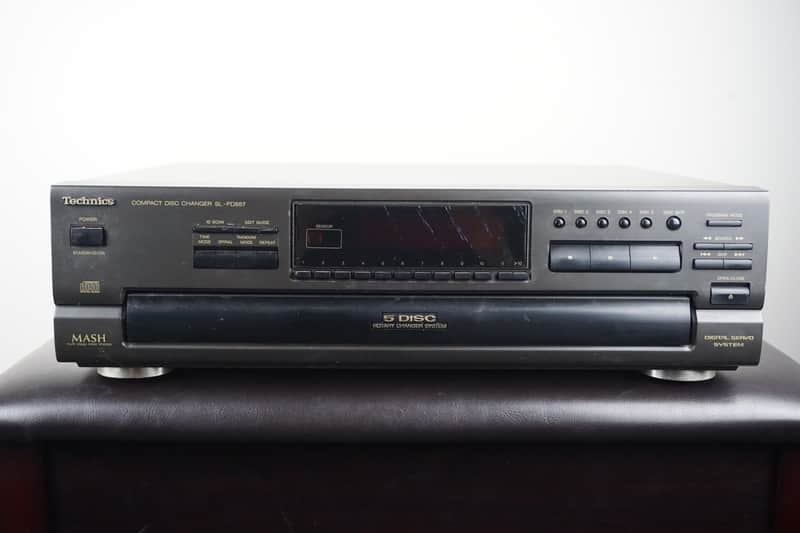 Technics SL-PD887 CD Player Changer w/ 5 Disc Rotary Changer System image 1