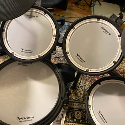 Roland TD-07KVX V-Drum Kit with Mesh Pads 2021 - Black image 6