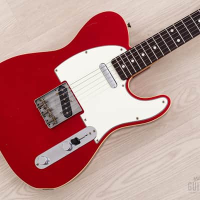 1989 Fender Telecaster Custom ‘62 Vintage Reissue TL62B-650 Candy Apple Red A-serial, Japan MIJ Fujigen image 1