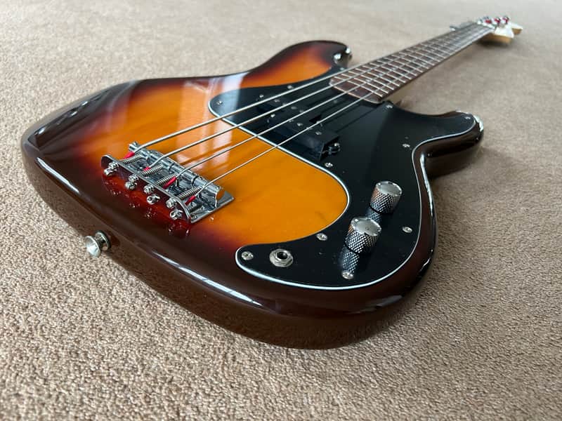 Westfield P bass guitar Recent  - Sunburst stunning 4 string bass image 1
