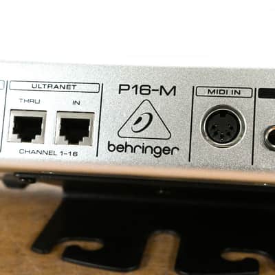 Behringer Powerplay P16-M 16-Channel Digital Personal Mixer CG012Q9 image 8
