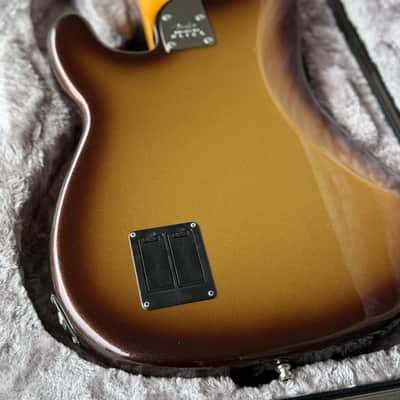 Fender American Ultra Precision Bass with Rosewood Fretboard 2019 - Present - Mocha Burst image 21