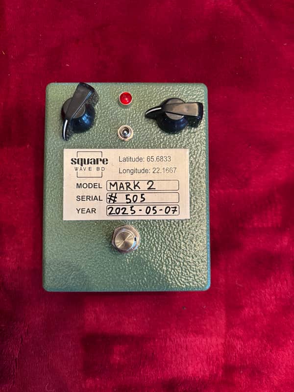 Square Wave BD Mark 2 Germanium Fuzz (Tonebender Mk2 circuit) | Reverb