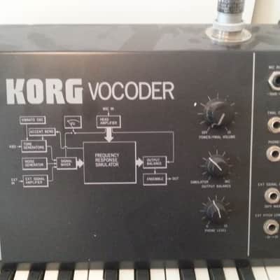Korg VC-10 Vocoder 1978 Originalmikro imagen 3