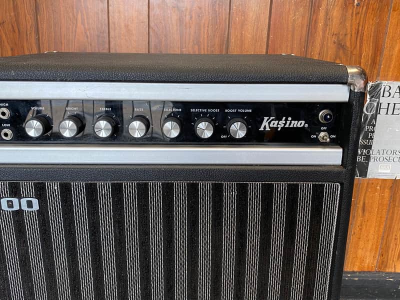 Kasino 100 1972 - Black Tolex image 1