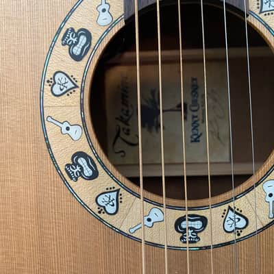 Takamine KC70 Signature Series Kenny Chesney Model OM Acoustic/Electric Guitar 2010s - Natural image 5