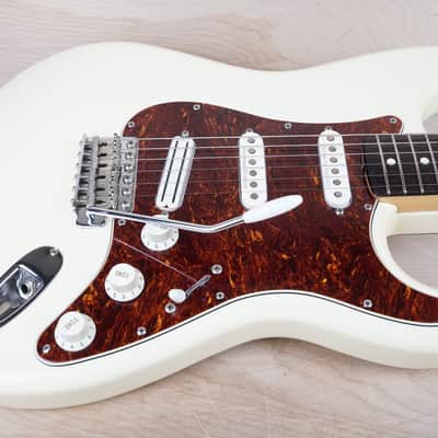 Fender ST-362V Stratocaster Reissue MIJ 1987 Olympic White Seymour Duncan Pickups HSS Vintage Japan w/ Bag image 4
