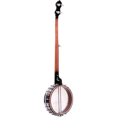 Gold Tone Mastertone OT-800/L Left-Handed Old Time Tubaphone-Style Banjo Regular Vintage Brown image 2