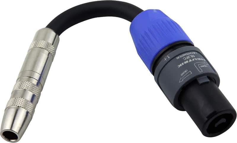 Pig Hog PA-SPK14 1/4" to speakON Adapter image 1