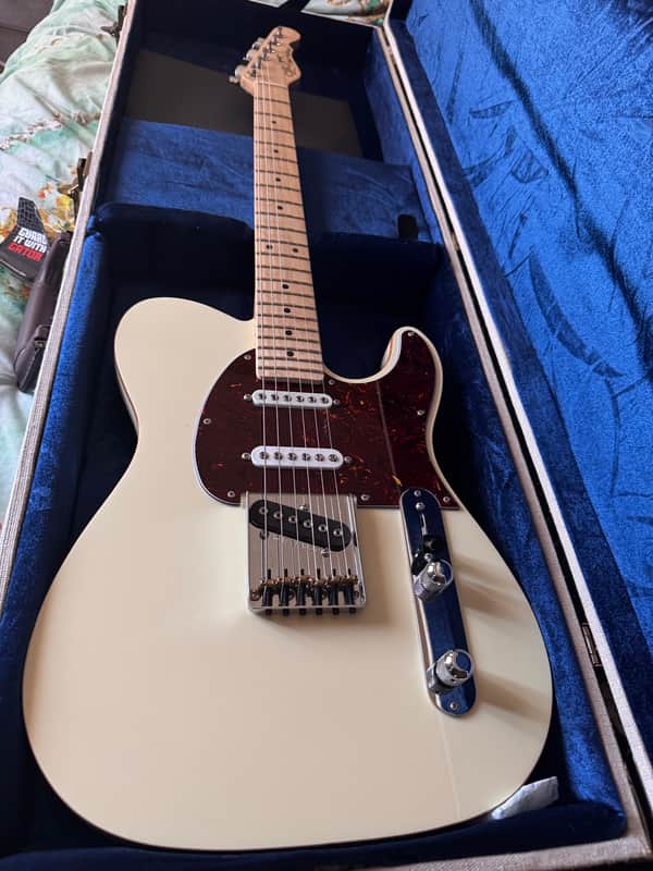 G&L ASAT Classic S 2025 - vintage white image 1