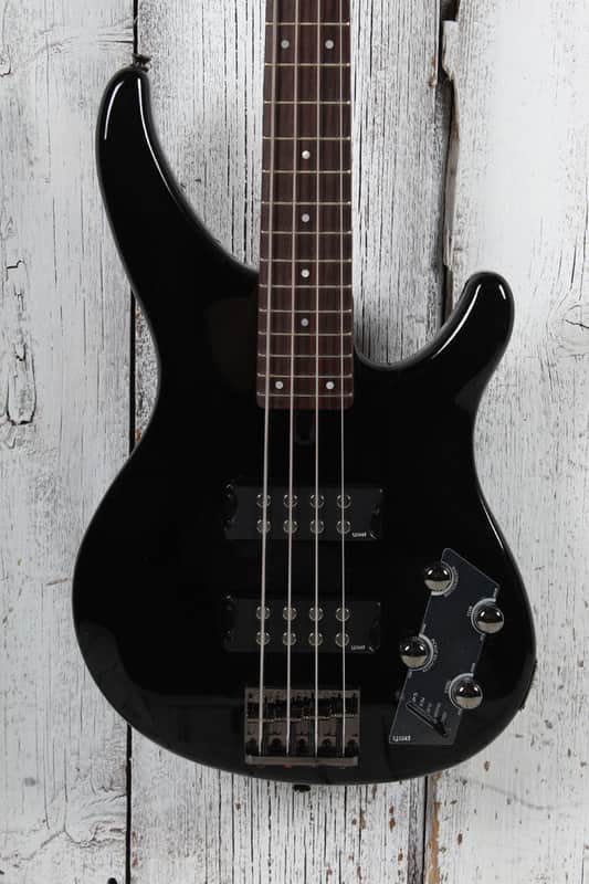 Yamaha TRBX304 4 String Electric Bass Guitar Active Electronics Black Finish image 1