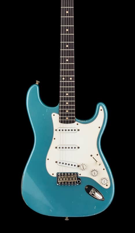 John Cruz Custom Guitars Crossville ST - Time Capsule Gulfstream Blue Metallic #60522 image 1