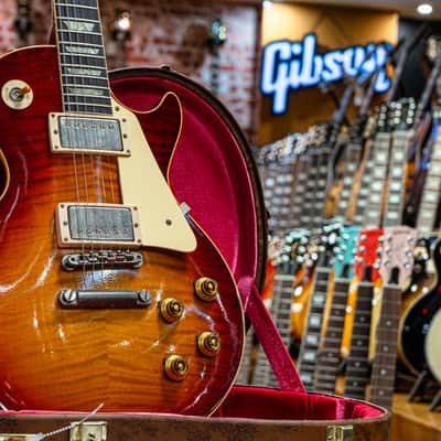 Gibson CS Murphy Lab 1959 Les Paul Standard Reussue Ultra Light Aged 2026 - Factory Burst Bild 1
