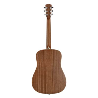Alvarez AD60 Herringbone Dreadnaught Acoustic Guitar - Natural image 3