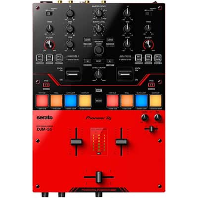 Pioneer DJ DJM-S5 2-Channel Serato Scratch Mixer 2024 - BLACK image 2