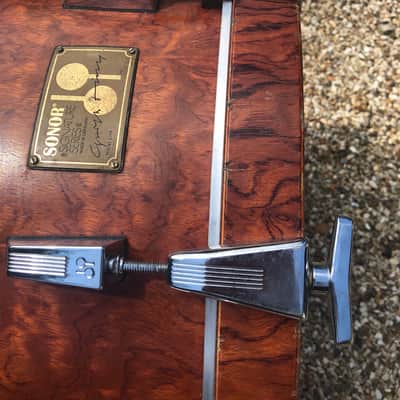 SONOR SONOR HORST LINK SIGNATURE HEAVY BEECH DRUM KIT, 3 PIECE 1990 AFRICAN BUBINGA image 17