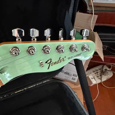 Fender Telecaster special edition guitar matching headstock 2009 - Sea foam green image 6