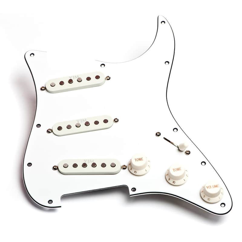 Mint Seymour Duncan Prewired Malmsteen PG White image 1