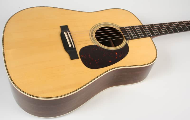 Martin Custom Shop HD-28 Adirondack Top Modified V Neck GE Spec 1-3/4" Nut New image 1